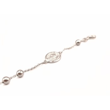 Bracciale Rosario in Argento Mod.BRROS039A