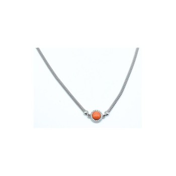 collana in argento maglia popcorn mod. yugcl15b [5e85a30e]