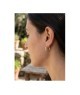 orecchini cerchi in argento con zirconi mod. itaargor0975 [59c91ccf]