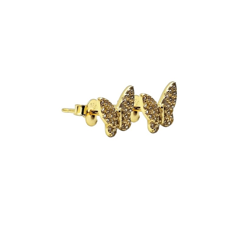orecchini in argento farfalla con zirconi mod. itaargor562a [c0b1c639]