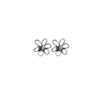 orecchini fiore traforato in argento mod. itaargor654 [6a1c4d1f]