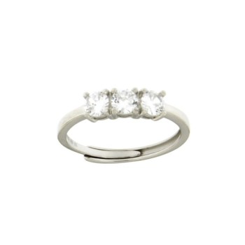 Anello trilogy in argento 925 mod. r1482 [f1833cad]