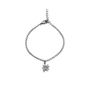 bracciale tennis in acciaio mod. brd00510 [122647f9]