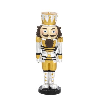 Soldatino Schiaccianoci Oro h.12 Mod. 8498-OR [16d2b1c4]