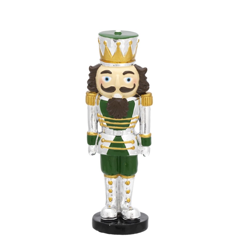 Soldatino schiaccianoci verde h.12 Mod. 8498-VE [ed72a30e]