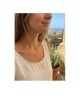 collana in argento con cerchio e zircone mod. itaargcl1084 [3b209679]
