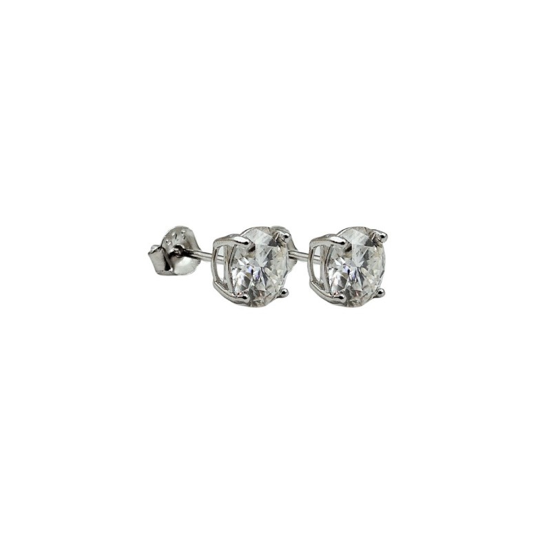 OR.IN ARGENTO E MOISSANITE PUNTO LUCE  2,4 KT mod. 77927 [eade5011]