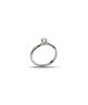 ANELLO SOLITARIO IN ARGENTO 925 E MOISSANITE 0,3  KT MOD. 78441 [3818f017]