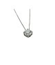 COLLANA IN ARGENTO 925 E MOISSANITE PUNTO LUCE 2,0 KT MOD. 78913 [e9b19ee3]