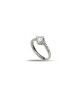 ANELLO SOLITARIO IN ARGENTO 925 E MOISSANITE 0,6 KT REGOLABILE MOD. 79019 [f5c765f0]