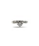 ANELLO SOLITARIO IN ARGENTO 925 E MOISSANITE 0,6 KT REGOLABILE MOD. 79019 [2ce126fd]