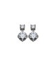 ORECCHINI IN ARGENTO 925 E MOISSANITE  P.LUCE DOPPIO 2,4 KT MOD. 79318 [e5c3aa2a]