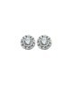 ORECCHINI IN ARGENTO 925 E MOISSANITE TONDO 0,6 KT MOD. 79342 [61284687]