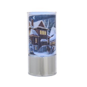 Lampada Paesaggio Natalizio 7x15 Mod.8505-06 [380690bf]