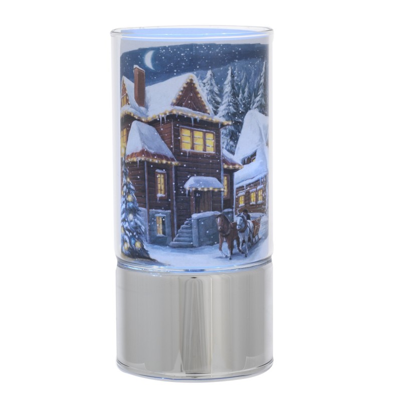 Lampada Paesaggio Natalizio 7x15 Mod.8505-06 [380690bf]