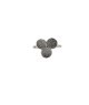 Anello tondi in argento 925 e zirconi mod. r1852 [5af3bc4a]