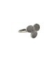 Anello tondi in argento 925 e zirconi mod. r1852 [89c26cba]