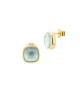 Orecchini placcati oro giallo con cristallo ametista verde mod. XOR721DD [fe54f3b0]