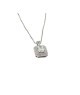 COLLANA IN ARGENTO 925 E MOISSANITE PENDENTE RETTANGOLO 1,0 KT MOD. 79396CL [b9604a08]