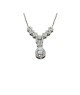 COLLANA IN ARGENTO 925 E MOISSANITE PENDENTE GOCCIA  0,5 KT mod. 79398 [367d03de]