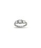 ANELLO TRILOGY IN ARGENTO 925 E MOISSANITE 1,2 KT mod. 79423 [2102f889]