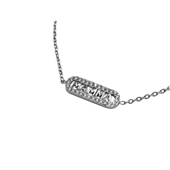 bracciale in acciaio con targa mamma mod. itabr0932 [be473197]