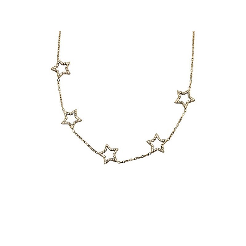 collana in acciaio con stelle mod. itacat1153 [bdbd9c3b]