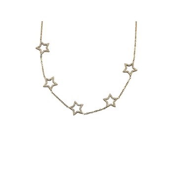 collana in acciaio con stelle mod. itacat1153 [6e8c4ccb]