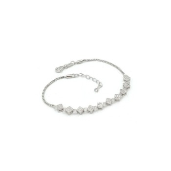 Bracciale con quadri in argento Mod. TGHBR1505B [bc1bb7f7]