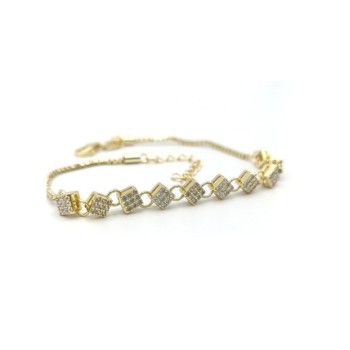 Bracciale con quadri in argento Mod. TGHBR1505B [342cfda0]