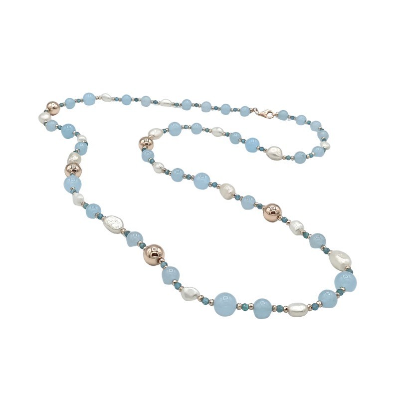 Collana Batu perle Mod. TGHCLST18 [10beebc4]