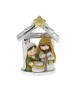 PRESEPE CERAMICA ARGENTATA, MOD.8562-01 [cd283251]