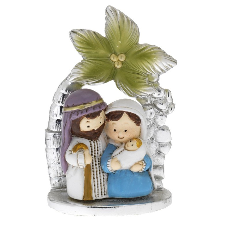 PRESEPE CERAMICA ARGENTATA, MOD. 8562-02 [9dfb185e]