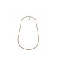 Collana catena corda dorata misura 50 cm Mod.2320 [ec1c6dcd]