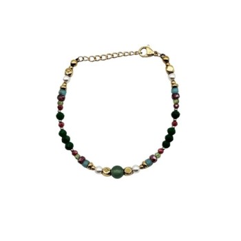 Bracciale in acciaio 316L Swarovsky multi colorMod.BRD00537 [0be3a1a8]