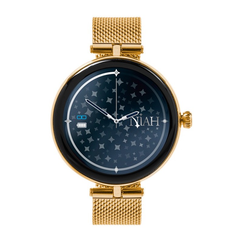 SMARTWATCH TECHMADE LYRA DI NIAH MAGLIA MILANO MOD. NH-LYRA-M1GD [a9c9cbe5]