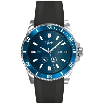 SMARTWATCH TECHMADE NEPTUNE SILICONE MOD. NH-NEPTUNE-SBL [19be34e1]