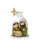 PRESEPE CERAMICA ARGENTATA, MOD. 8562-05 [08bc135b]