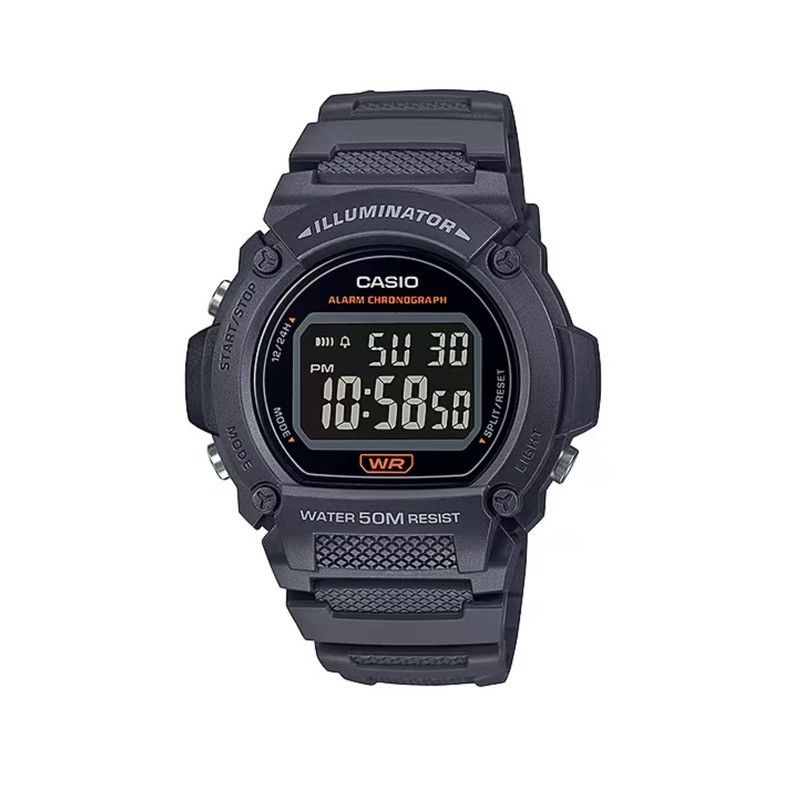 CASIO DIGITALE IN GOMMA MOD. W-219H-8BVDF [0f26f686]
