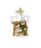 PRESEPE CERAMICA ARGENTATA, MOD. 8562-06 [586f3954]