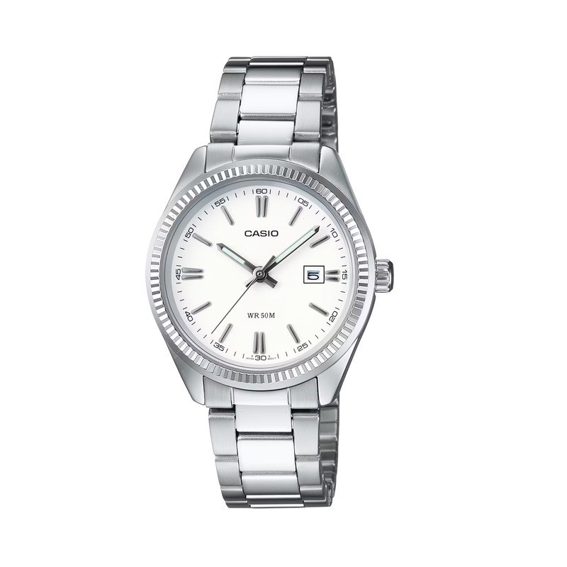 OROLOGIO CASIO ACCIAIO TONDO MOD. LTP-1302PD-7A1VEF [736a3267]