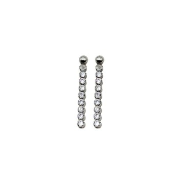 orecchini pendenti in argento 925 con zirconi mod. ncor537 [dbb46fa9]