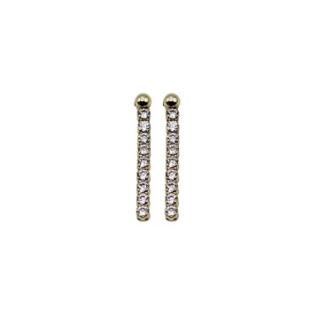 orecchini pendenti in argento 925 con zirconi mod. ncor537 [8ec3628e]