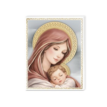 PANNELLO 20X25 MADONNA C/BAMBINO MOD. 81628/5L [8000c4b0]
