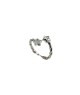 ANELLO STELLA IN ARGENTO E ZIRCONI REGOLABILE MOD. R1247 [bc16f2f3]