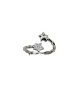 ANELLO STELLA IN ARGENTO E ZIRCONI REGOLABILE MOD. R1247 [6530b1fe]