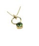 Collana in argento con pendente tondo e zircone mod. ITAARGCL1426 [e2645198]