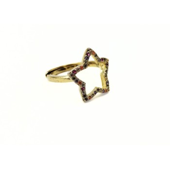 Anello Stella in Argento, MOD.55869 [5ab2851c]