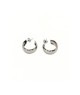 orecchini creole spesse lisce in argento mod. 72806 [7d29f96a]