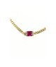BRACCIALE IN ARGENTO CON ZIRCONE BAGUETTE MOD. BIARP26 [1de48178]